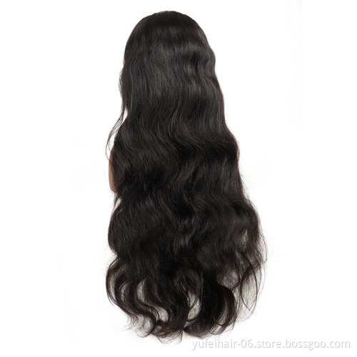 30 32 34 36 38 40 50inch HD/transparent lace human hair wig,nature cuticle aligned 13x4 long straight Lace Front Wigs